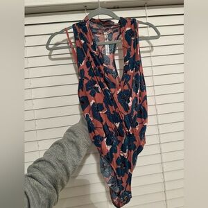 Free People Racerback Bodysuit